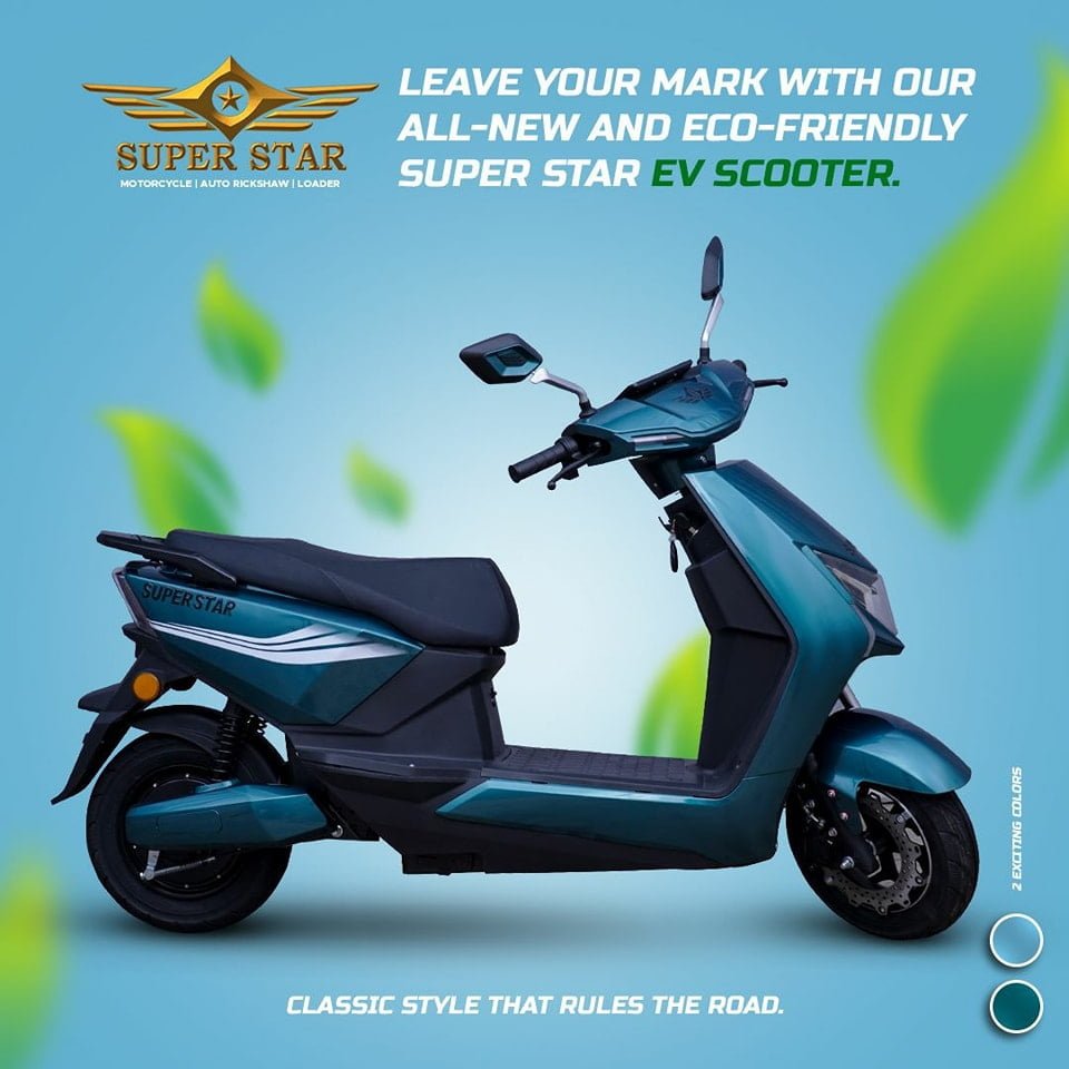 Super Star EV Scooter, Super Star Electric Scooter, Super Star EV Scooty