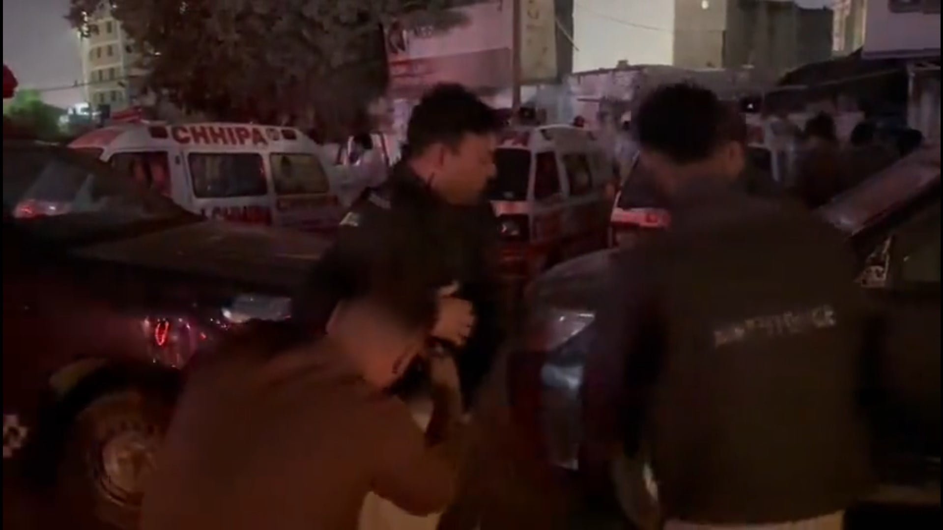 Terrorist Attack on Karachi Police Chief Office INCPak