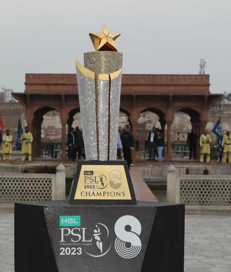 PCB Unveils New PSL 8 Trophy INCPak