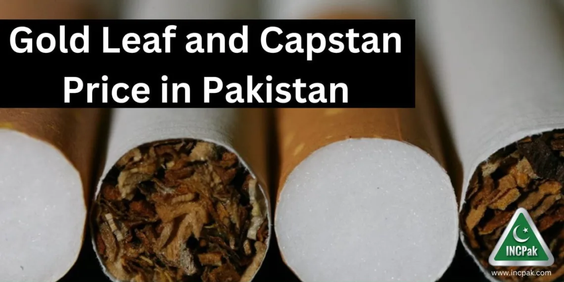 Gold Leaf Price in Pakistan, Capstan Price in Pakistan