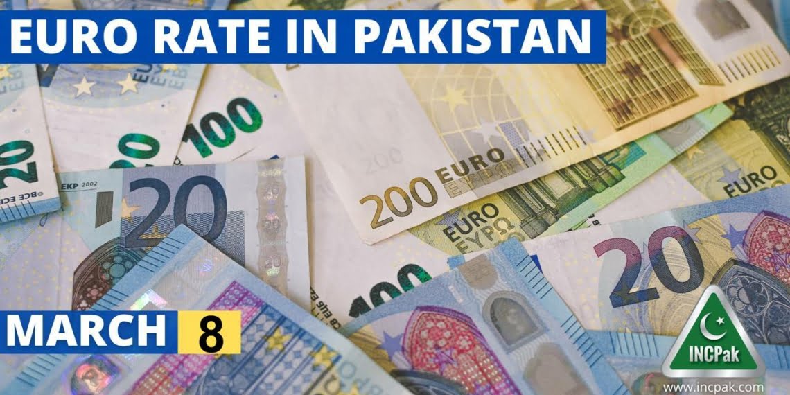 EUR to PKR, Euro Rate in Pakistan, Euro to Pakistani Rupee, Euro to PKR