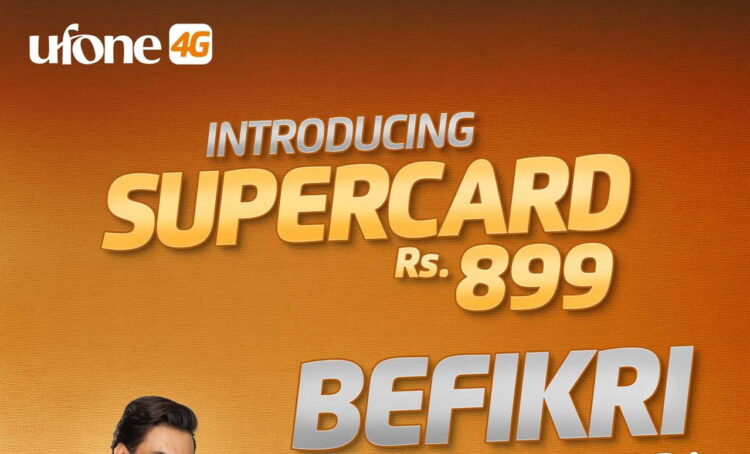 Ufone 4G launches Super Card 899