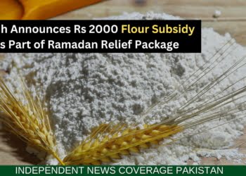 Sindh Ramadan Relief Package, Sindh Flour Subsidy