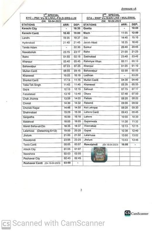 Eid Ul Fitr, Special Trains Eid, Special Trains Eid Ul Fitr