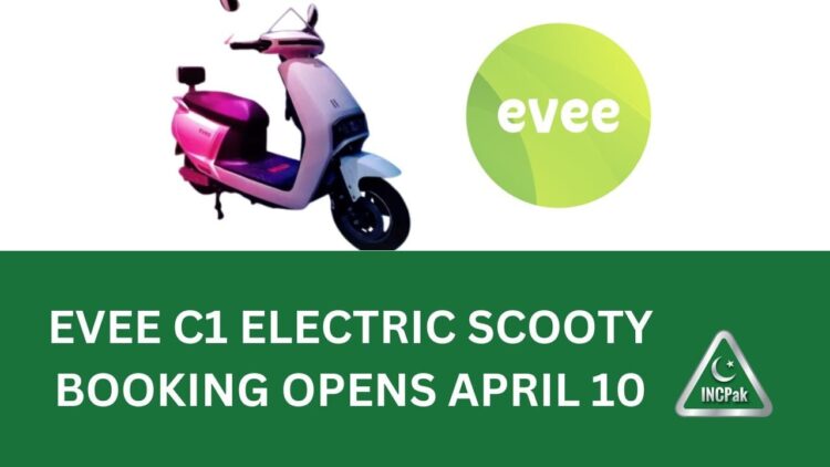 Evee C1 booking, Evee C1 electric scooty, Evee electric scooty