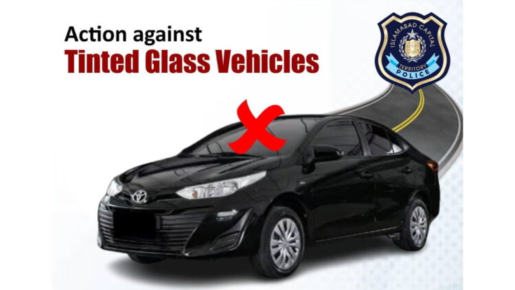 Islamabad Tinted Windows, Islamabad Tinted Glass, Islamabad Police