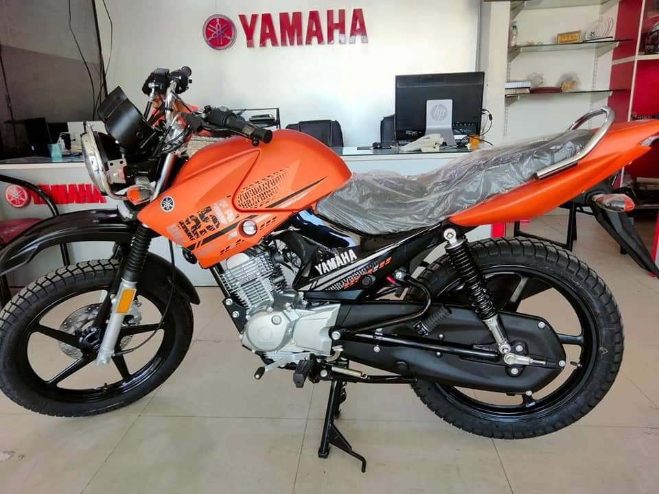 Yamaha YBR 125G Matt Orange, Yamaha YBR 125G Matt Orange Color, YBR 125G Matt Orange