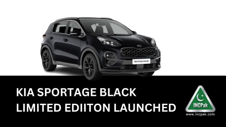 Kia Sportage Black Limited Edition, Kia Sportage Limited Edition, Kia Sportage Black Edition, Kia Sportage Black Limited Edition Price in Pakistan