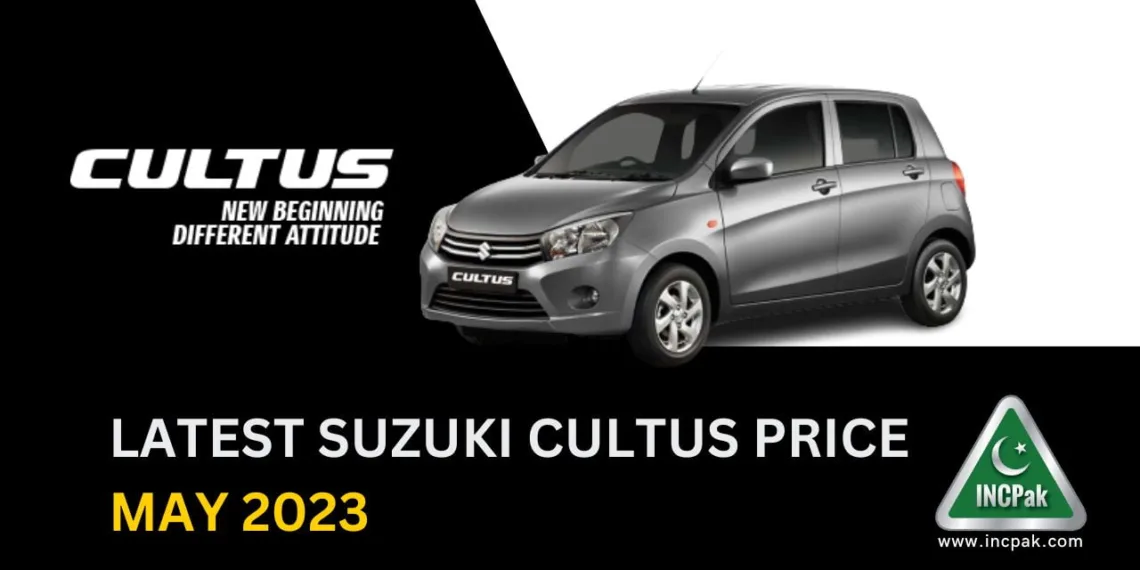 Suzuki Cultus Price in Pakistan, Suzuki Cultus Price