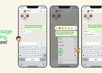 WhatsApp Messages, WhatsApp Edit Messages