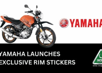 Yamaha Rim Stickers, YBR 125G Rim Stickers