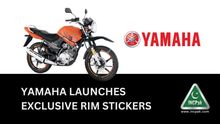 Yamaha Rim Stickers, YBR 125G Rim Stickers