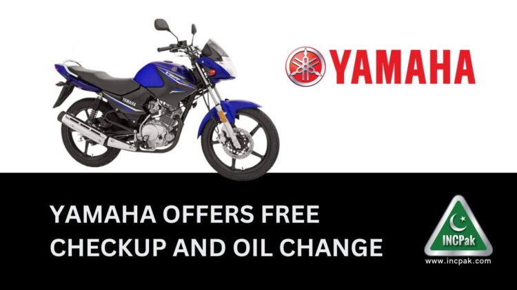 Yamaha Free Oil Change, Yamaha Free Checkup