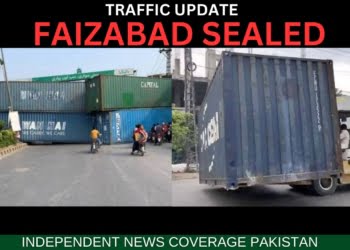 Islamabad Traffic Update, Faizabad Sealed, Murree Road, Islamabad Traffic Plan