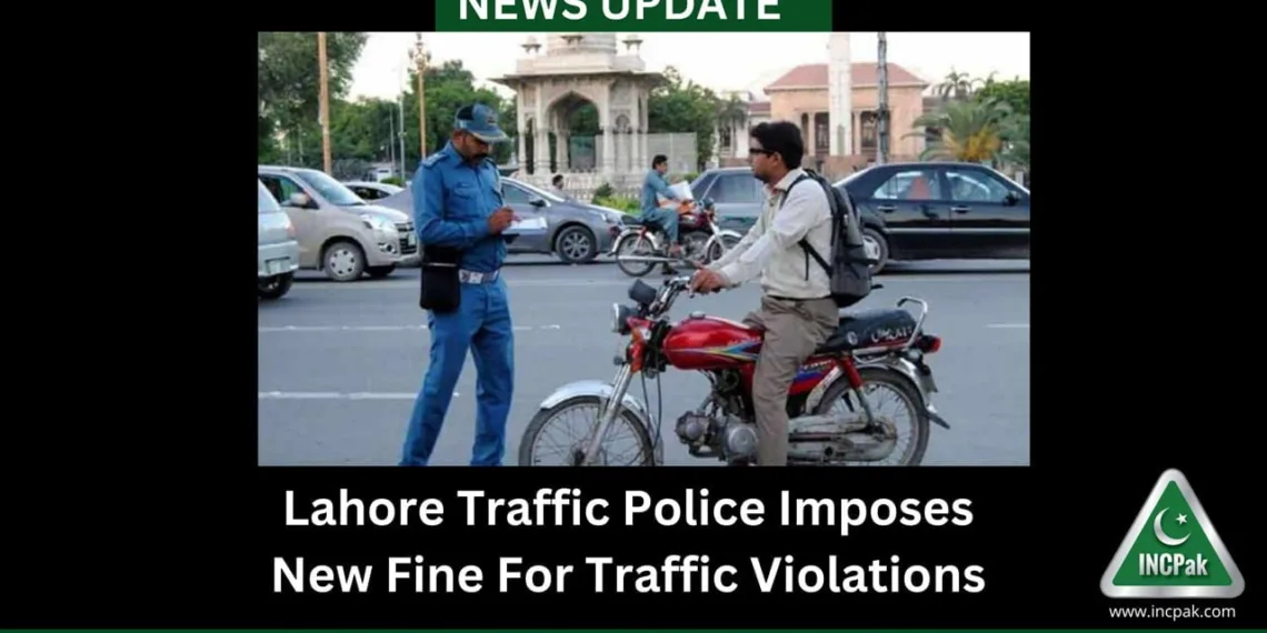 Lahore Traffic Fine, Lahore Traffic Violations