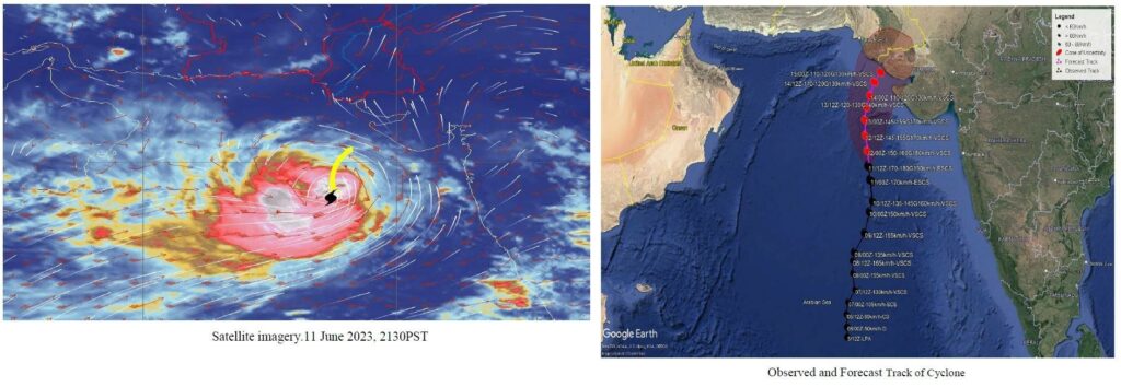 Cyclone Biparjoy, Cyclonic Storm Biparjoy, PMD, Sindh