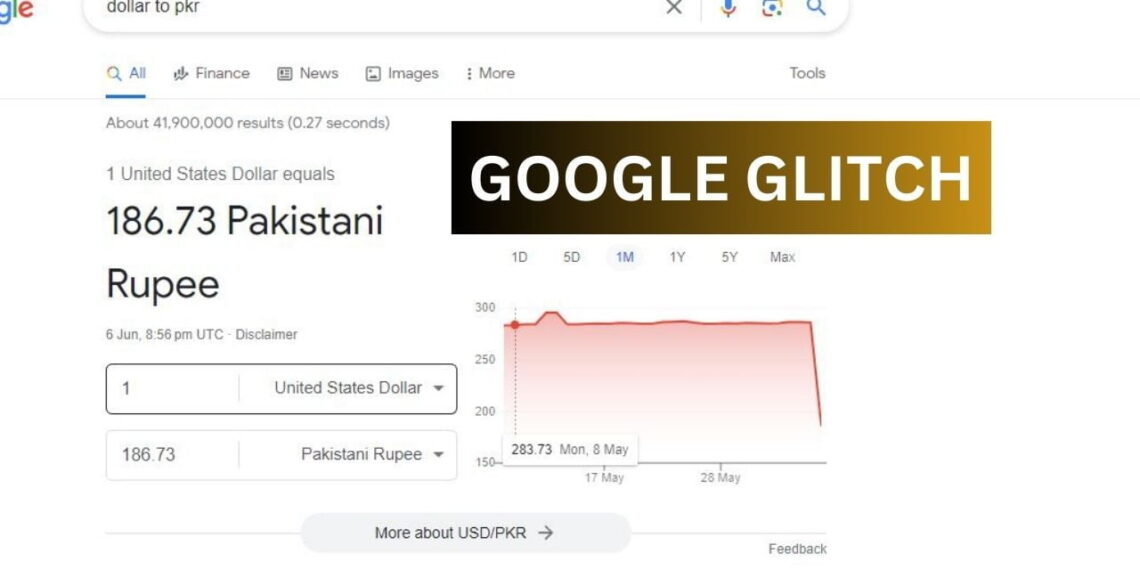 Dollar to PKR, USD to PKR, Pakistani Rupee, US Dollar, Google Glitch Dollar Rate, Google Dollar Rate, Google USD to PKR