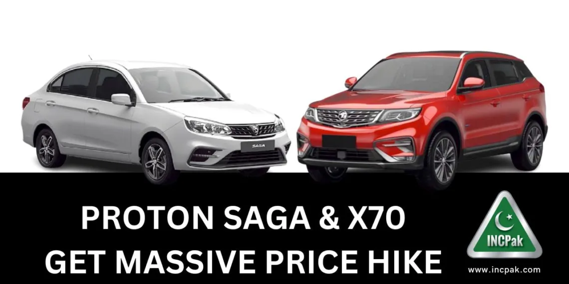 Proton Saga Price in Pakistan, Proton X70 Price in Pakistan, Proton X70 Price, Proton Saga Price