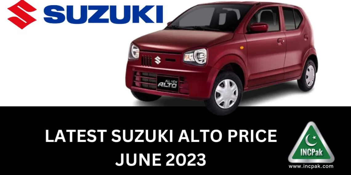 Suzuki Alto Price, Suzuki Alto Price in Pakistan