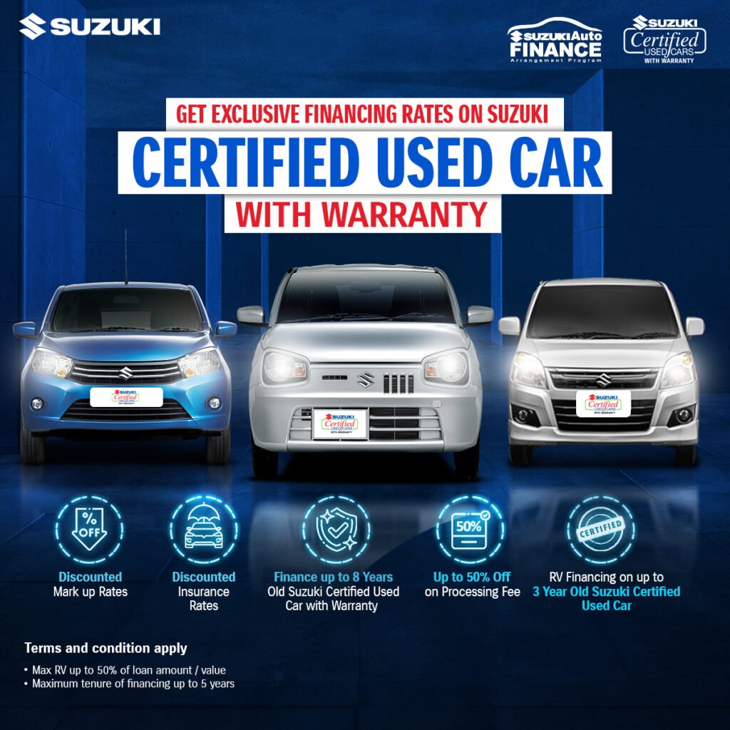 Suzuki Installment Plan, Used Car Installment Plan, Suzuki Installment Plan Used Cars, Pak Suzuki