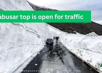 Babusar top is opened for traffic from today