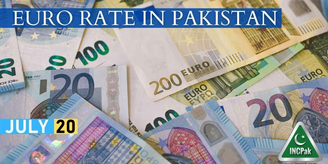 EUR to PKR, Euro Rate in Pakistan, Euro to Pakistani Rupee, Euro to PKR