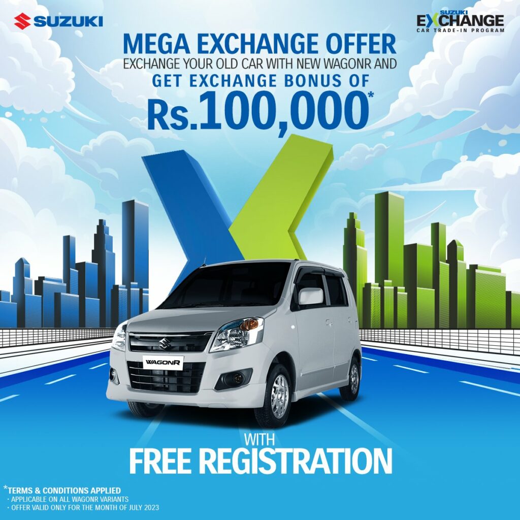 Suzuki exchange offer, pak suzuki