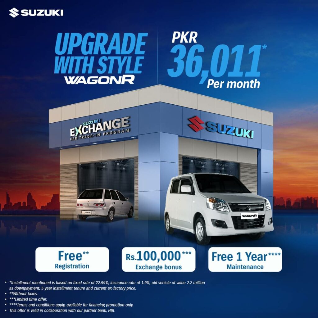 Suzuki Wagon R Installment Plan, Suzuki Wagon R