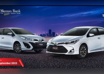 Toyota Financing Plan, Toyota Corolla Financing Plan, Toyota Yaris Financing Plan, Toyota Installment Plan, Meezan Bank