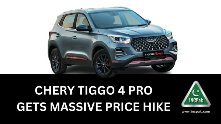 Chery Tiggo 4 Pro Price, Chery Tiggo 4 Pro Price in Pakistan