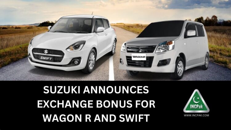 Suzuki Exchange Bonus, Suzuki Swift Exchange Bonus, Suzuki Wagon R Exchange Bonus, Suzuki Offer