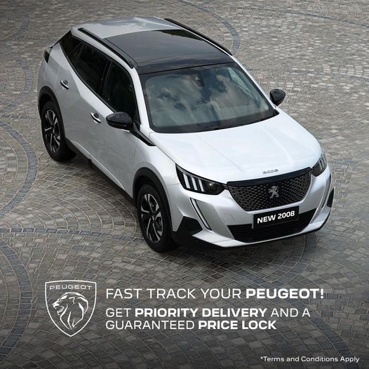 Peugeot Price Lock, Peugeot Priority Delivery, Peugeot 2008