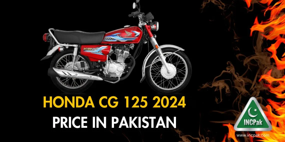 Honda CG 125 2024 Price in Pakistan March 2024