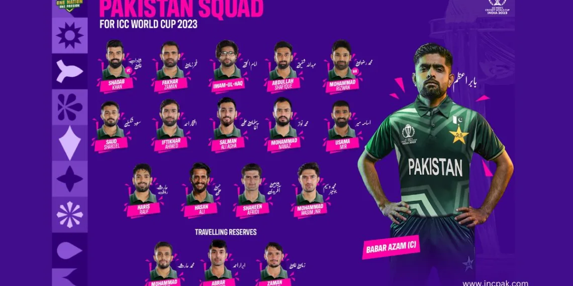 Pakistan Squad, Pakistan World Cup Squad, Pakistan World Cup 2023 Squad, Pakistan Squad World Cup 2023, Pakistan Squad World Cup, World Cup 2023