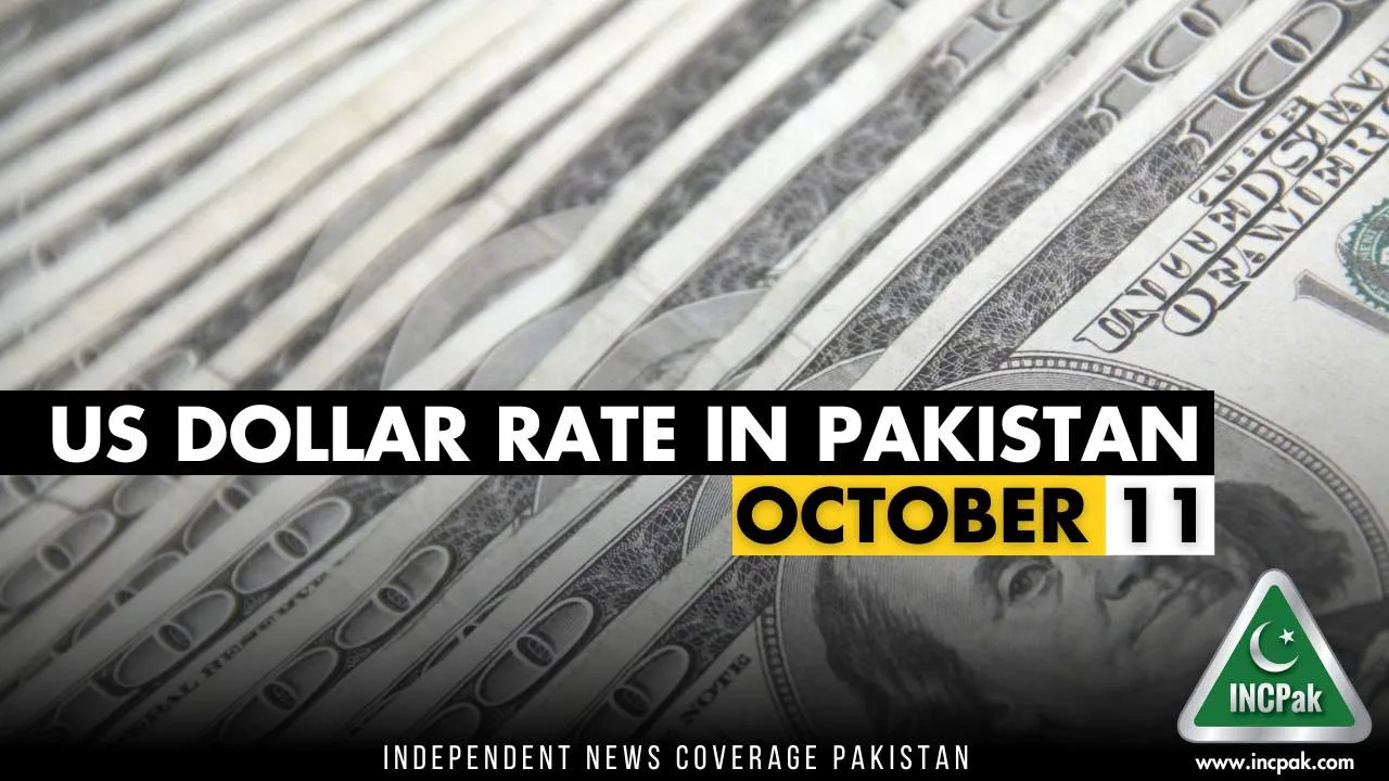 PKR into USD - Dollar rate in Pakistan today: October 10, 2023