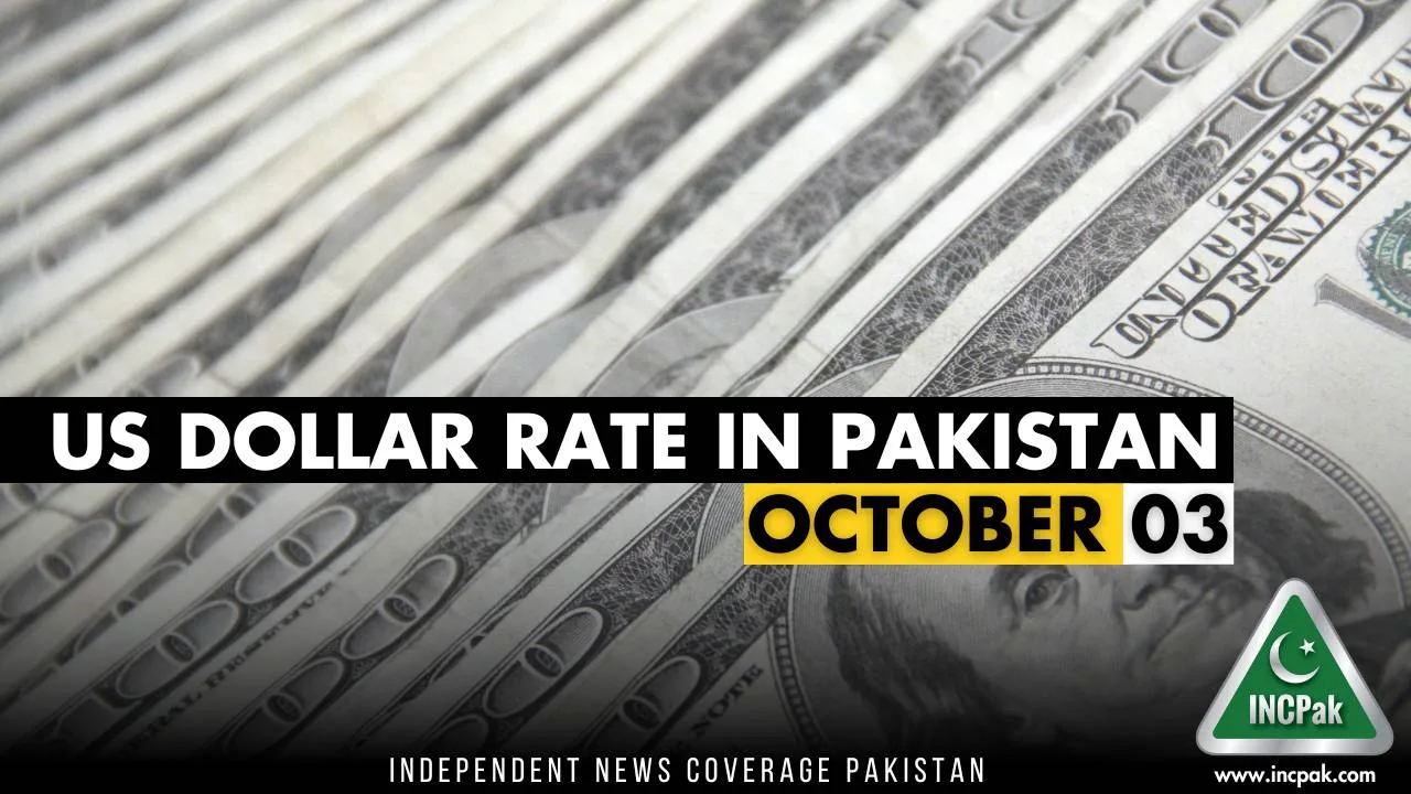 USD TO PKR, 3rd Oct: Today Dollar Price in Pakistan Rupee - BOL News