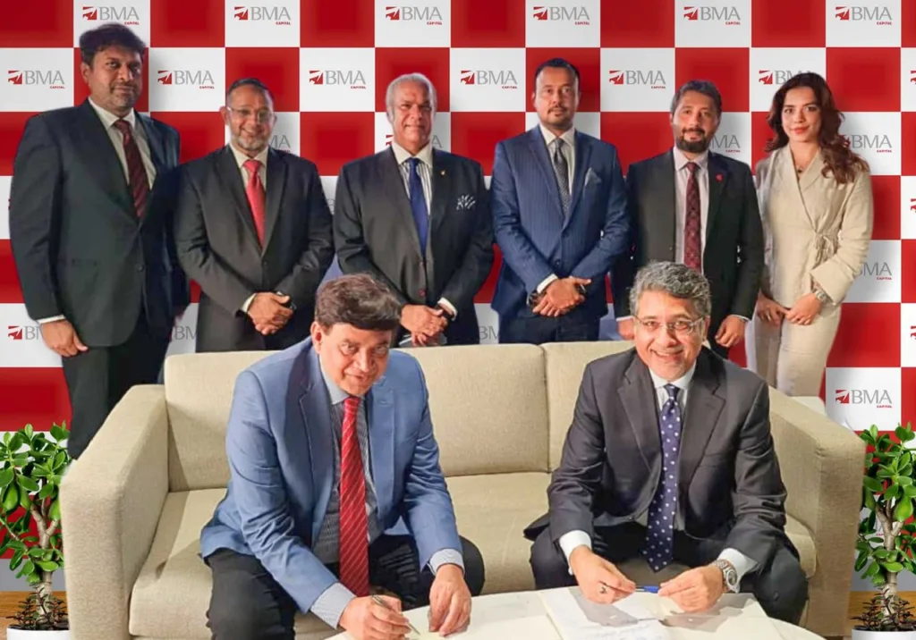 Mobilink bank and bma capital management enter into a distribution agreement