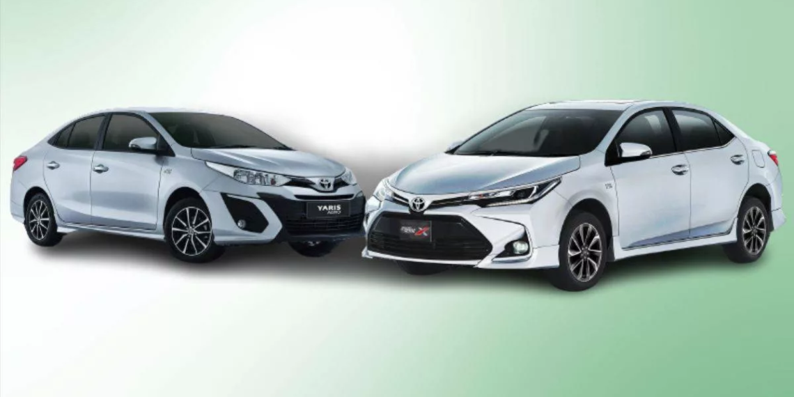 Toyota Corolla Installment Plan, Toyota Yaris Installment Plan, Toyota Corolla, Toyota Yaris, Meezan Bank, Faysal Bank