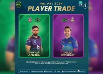 PSL 9, PSL 2024, Iftikhar Ahmed, Rilee Rossouw, Quetta Gladiators, Multan Sultans