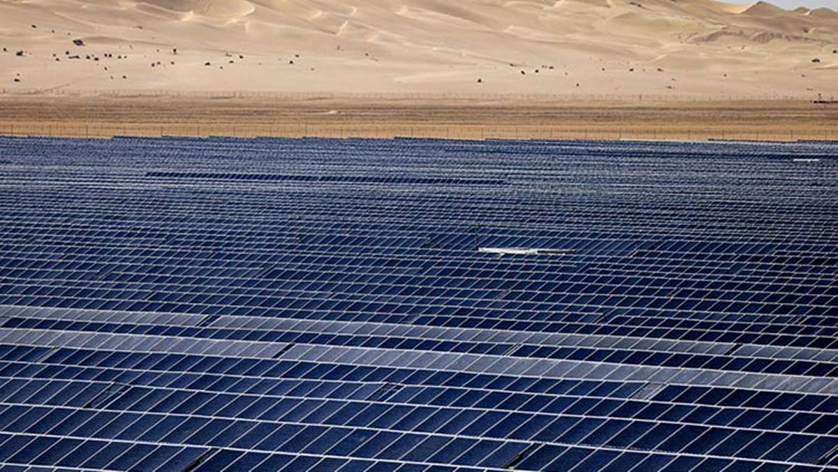 UAE Solar Plant, World's Largest Solar Plant