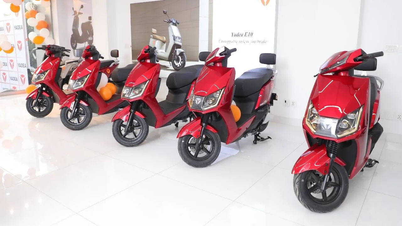 Yadea electric deals motorcycle price