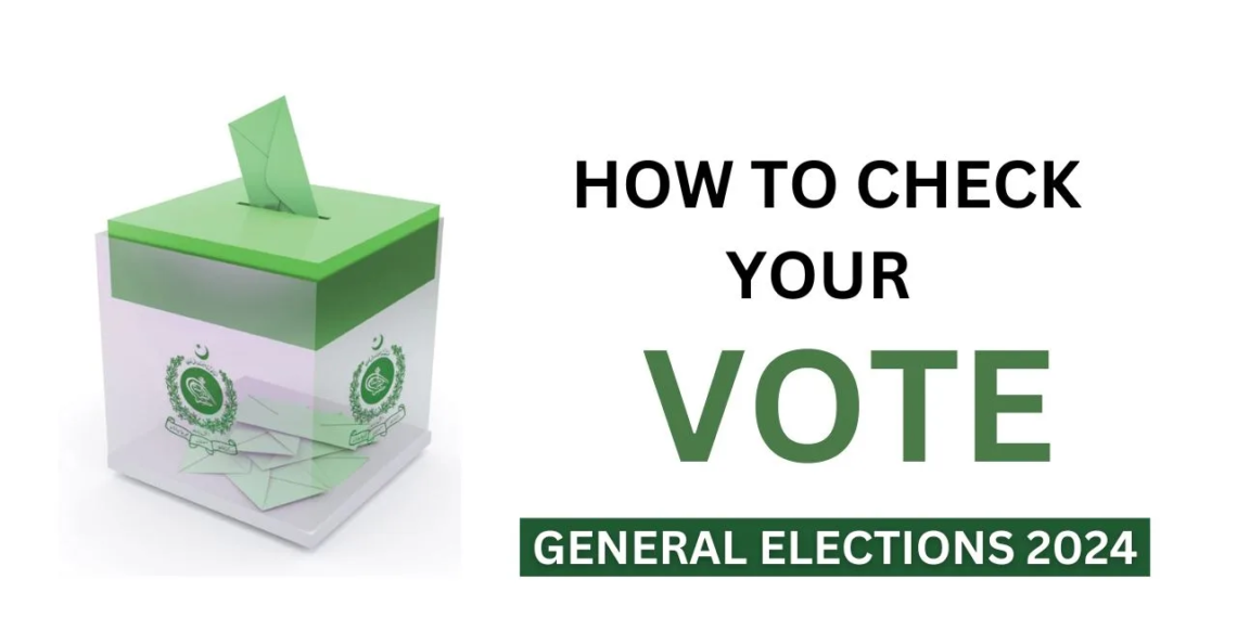 Check Vote, Verify Vote, SMS 8300, General Election 2024