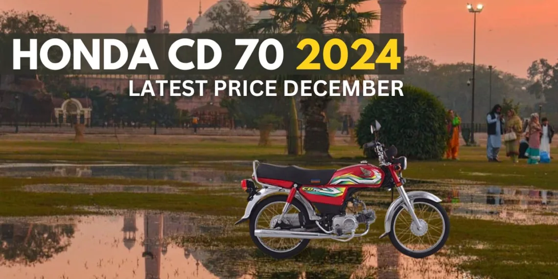 Honda CD 70 2024 Price in Pakistan December 2023