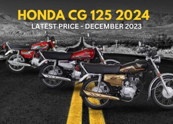 Latest Honda CG 125 2024 Price In Pakistan December 2023