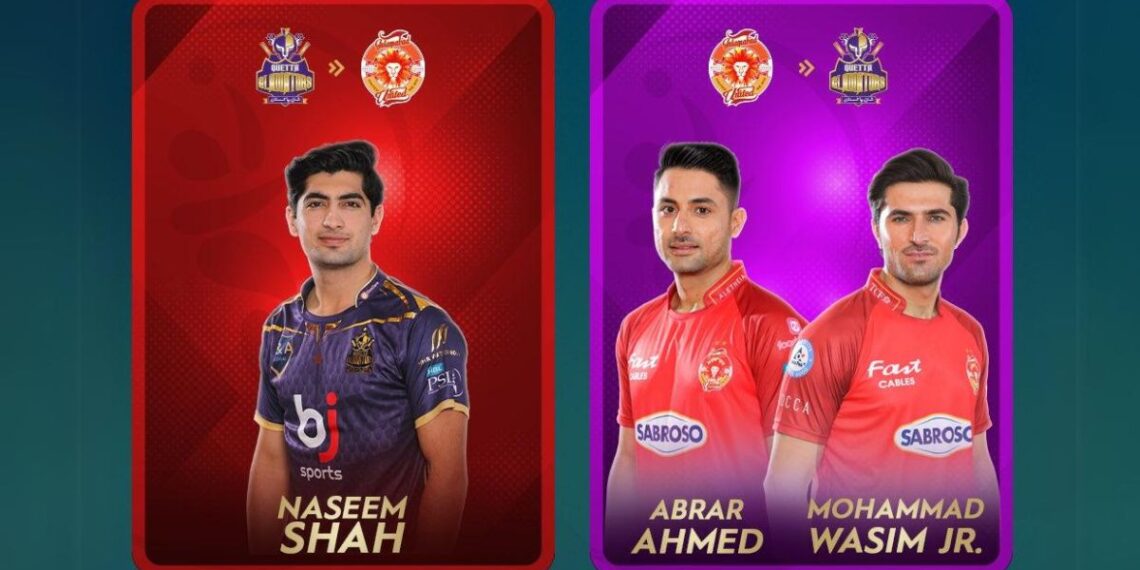 Naseem Shah, Islamabad United, PSL 9, Quetta Gladiators