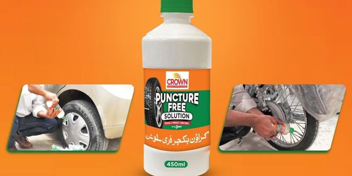 Crown Puncture Free Solution, Puncture Sealant