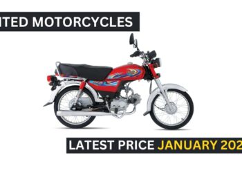 United Motorcycles Prices in Pakistan January 2024