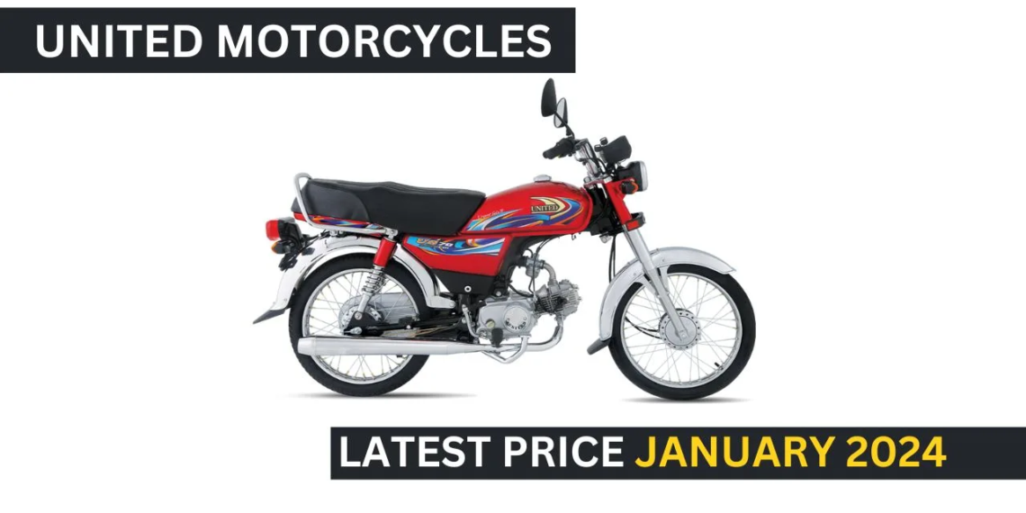 United Motorcycles Prices in Pakistan January 2024