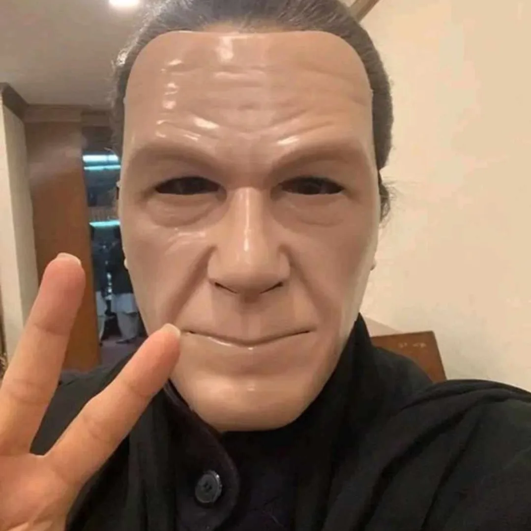 PTI Politicians Wearing Imran Khan Masks