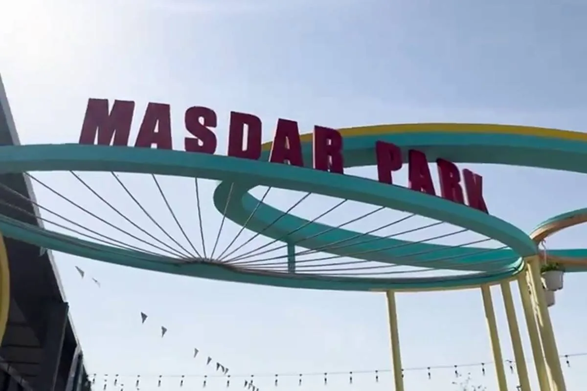 Abu dhabi's masdar city opens masdar park